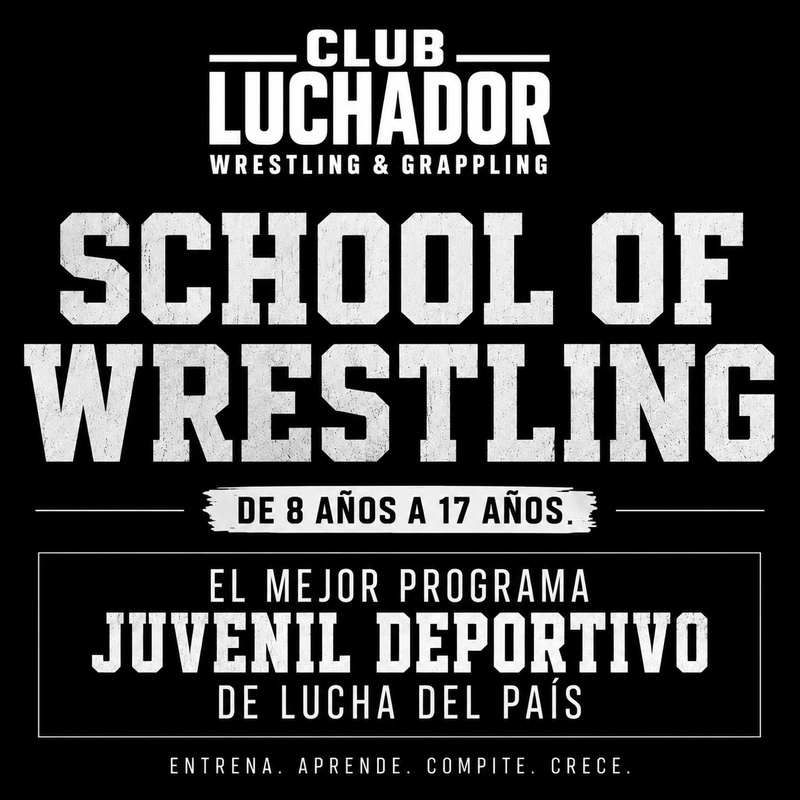 School of Wrestling — Programa Juvenil 8 a 17 años